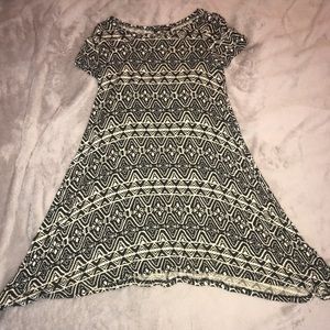 flowy tribal dress